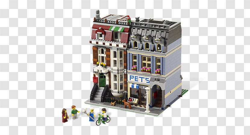 LEGO 10218 Creator Pet Shop Lego Modular Buildings Toy Transparent PNG