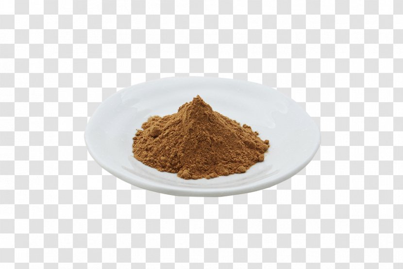 Brown Sugar Powder - A Plate Of Transparent PNG
