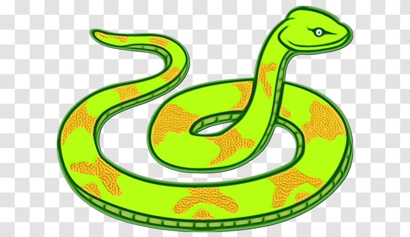 Snake Cartoon - Animal Figure - Scaled Reptile Transparent PNG