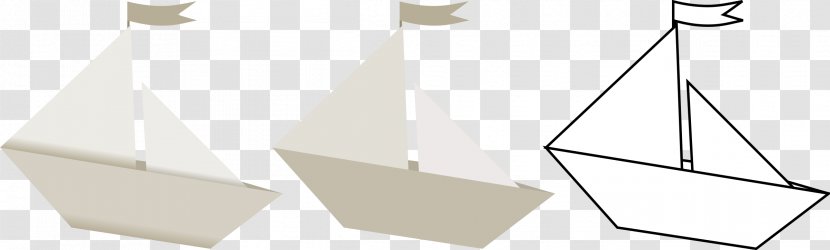 Paper Sailing Ship Sailboat Clip Art - Rudder - Boat Transparent PNG