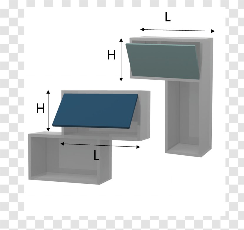 Desk Rectangle - Angle Transparent PNG