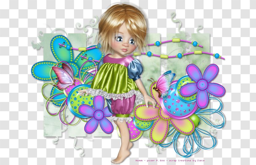 Fairy Barbie - Butterfly Transparent PNG