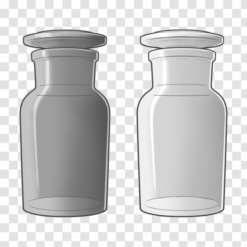 Glass Bottle Salt And Pepper Shakers Transparency Translucency - Drinkware - Medicine Transparent PNG