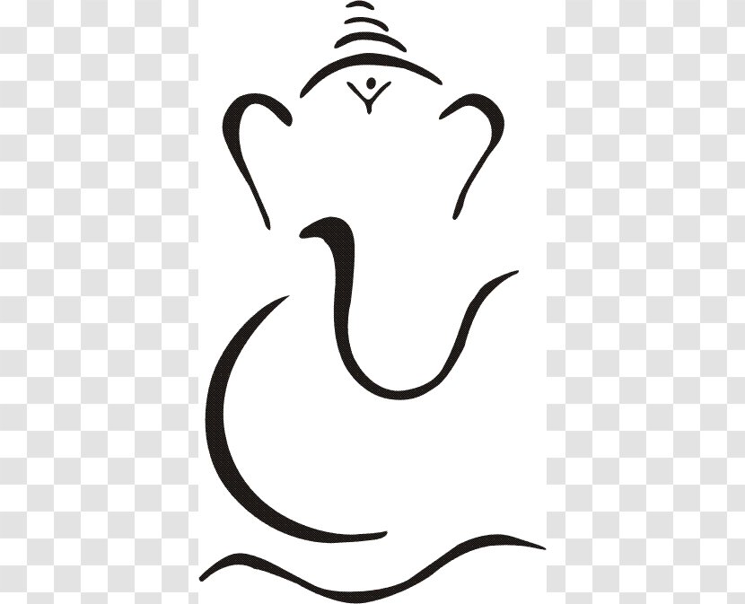 Shiva Ganesha Hanuman Parvati Drawing - Chaturthi - Sketch Cliparts Transparent PNG
