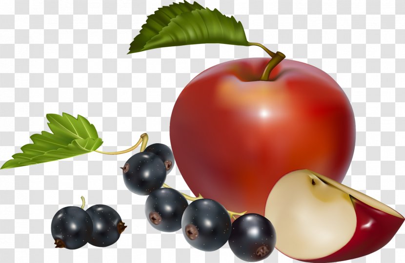 Fruit Apple Download Clip Art - Natural Foods - Berries Transparent PNG