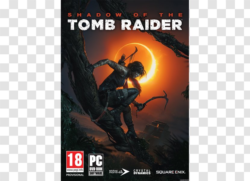 Shadow Of The Tomb Raider Lara Croft Video Game PlayStation 4 Transparent PNG
