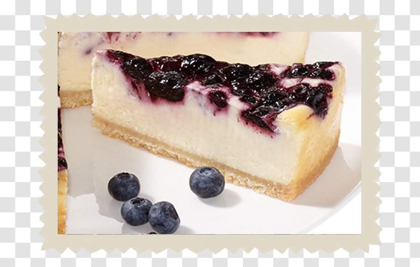 Cheesecake Torte Tart Blueberry Pie Cream - Flavor Transparent PNG