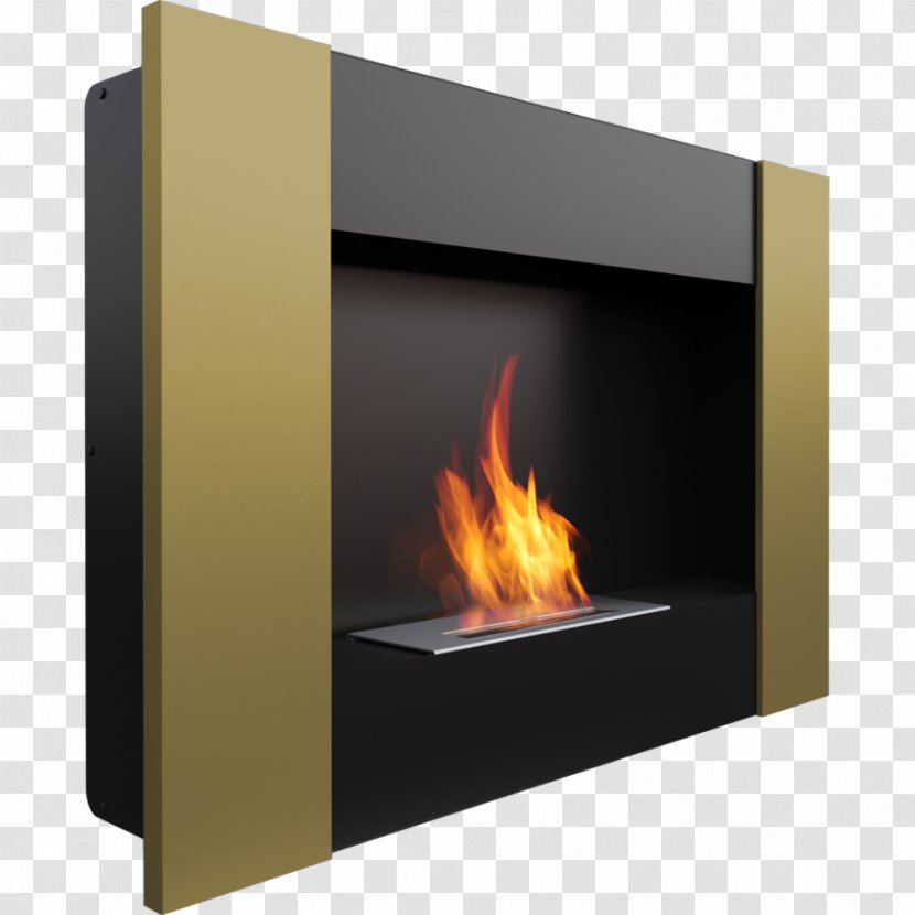 Bio Fireplace Chimney Ethanol Fuel Stove - Heart Transparent PNG