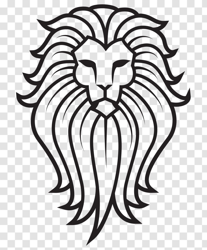 Lionhead Rabbit Drawing Lion's Head - Symmetry - Lion Transparent PNG