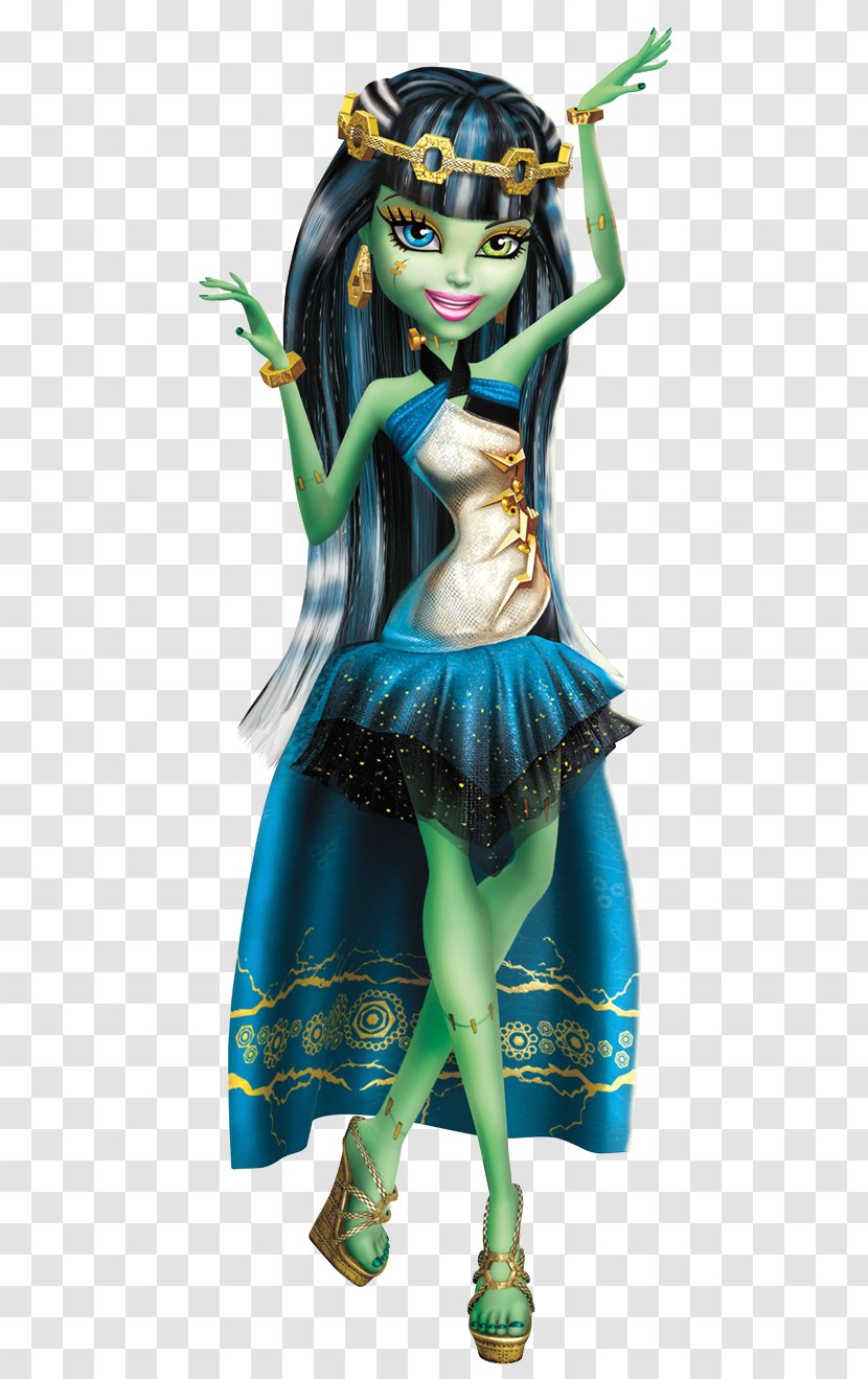 Monster High: 13 Wishes Frankie Stein Doll High Original Ghouls Collection - Fictional Character Transparent PNG