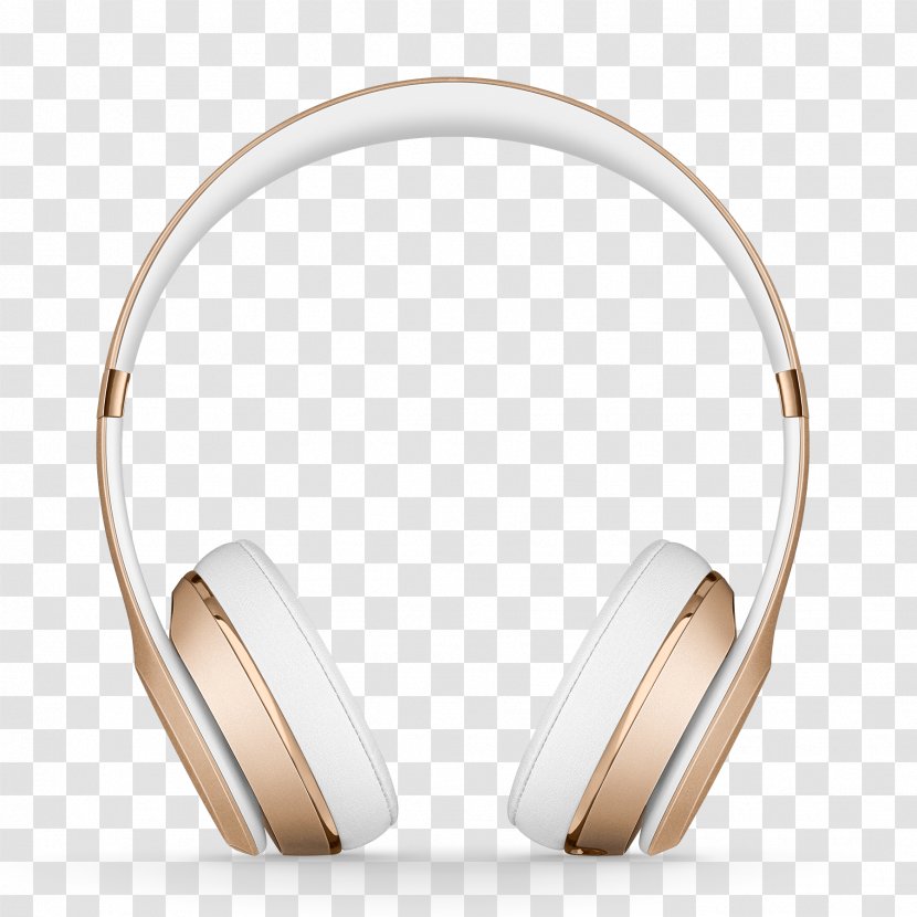 Headphones Beats Electronics Solo3 Apple Audio - Sound - Rose Gold Transparent PNG