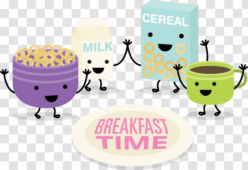 Breakfast Brunch Milk Corn Flakes - Ifwe - Time Transparent PNG