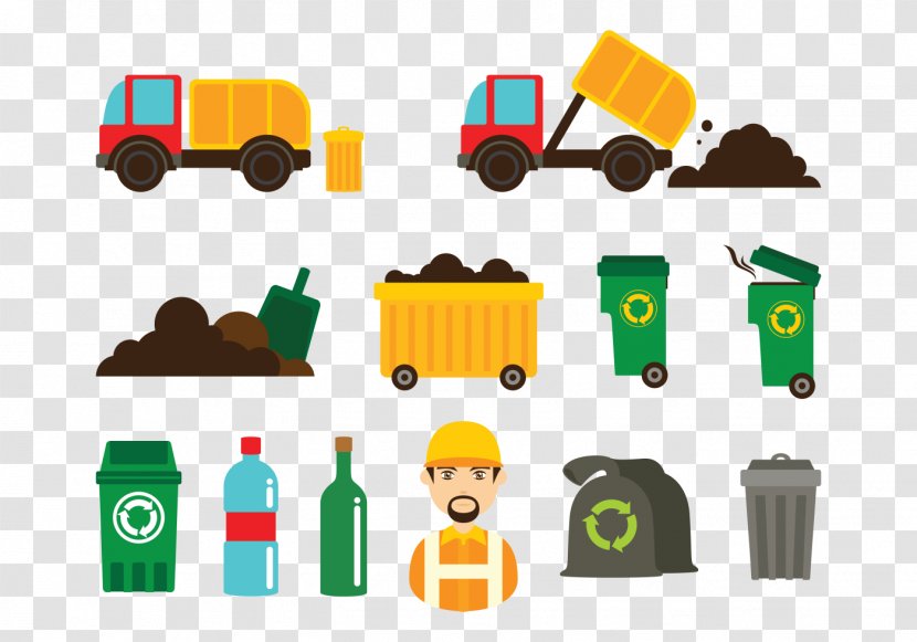 Landfill Recycling Bin Clip Art - Garbage Transparent PNG