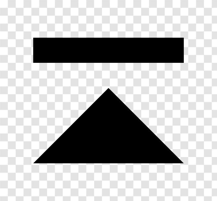 Triangle Area Rectangle Pyramid - Monochrome - Jumping Up Transparent PNG