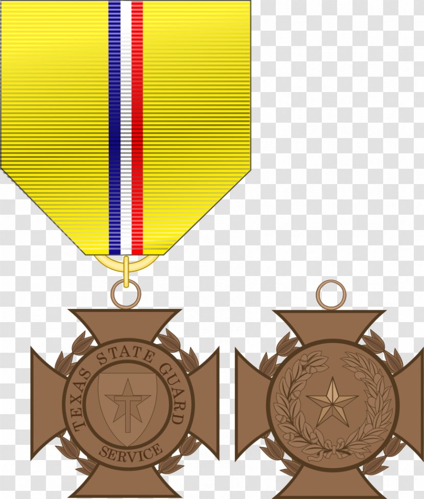 Texas State Guard Service Medal Military Forces - Awards And Decorations Of The National - Honorable Transparent PNG