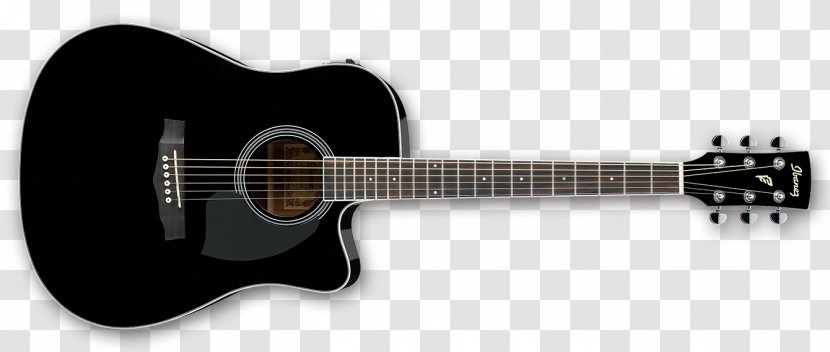 Ibanez PF15ECE Acoustic-electric Guitar Acoustic Musical Instruments - Cartoon Transparent PNG