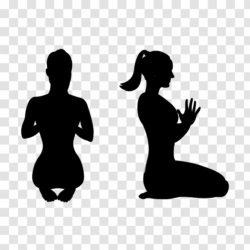 Human Behavior Physical Fitness Silhouette Shoulder Clip Art - Meditation Transparent PNG