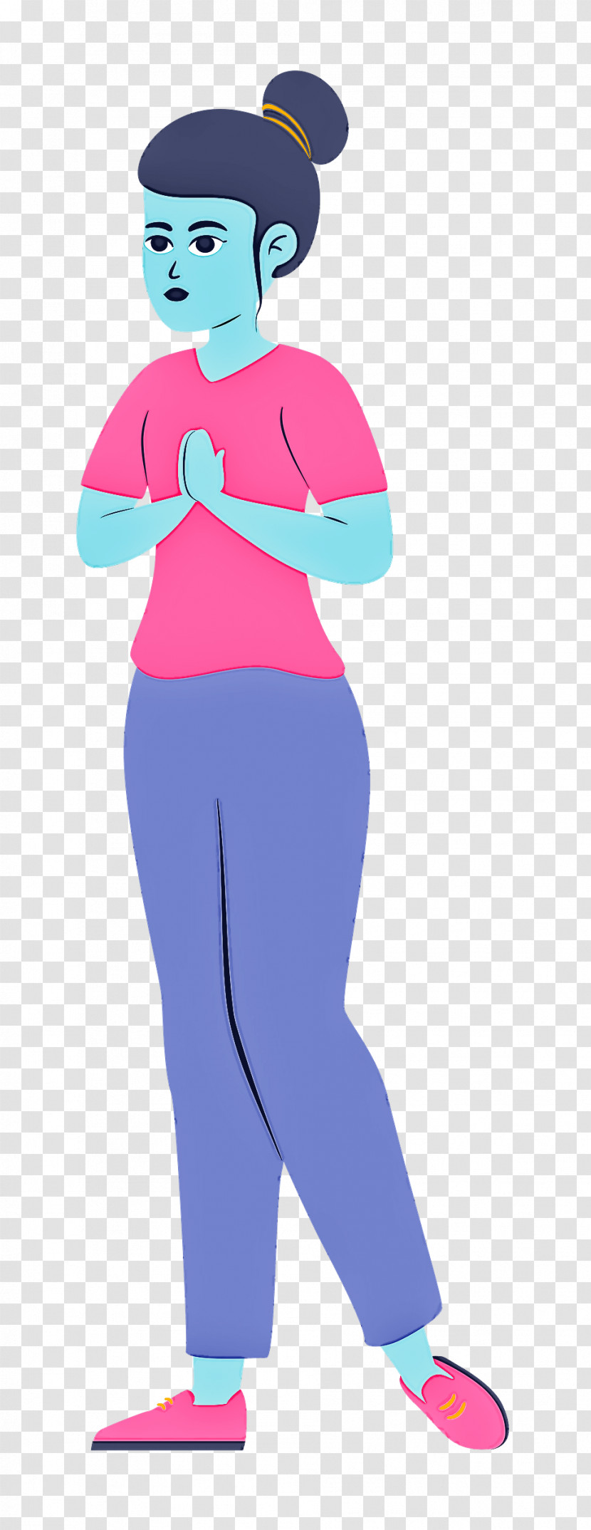 Character Costume A Girl With A Watering Can Drawing Cartoon Transparent PNG