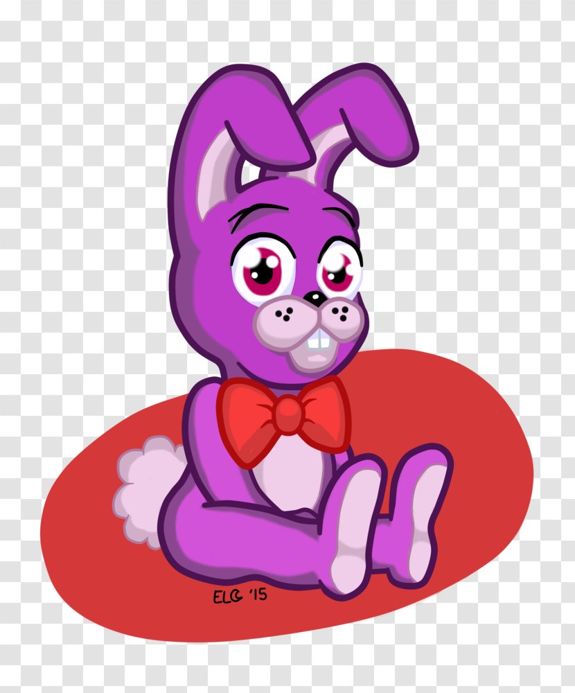 Five Nights At Freddys 2 3 4 FNaF World - Silhouette - Bonnie Cliparts Transparent PNG