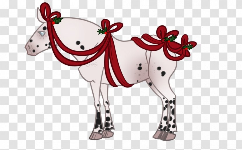 Reindeer Christmas Ornament Character Cartoon - Horse Like Mammal - Time Transparent PNG