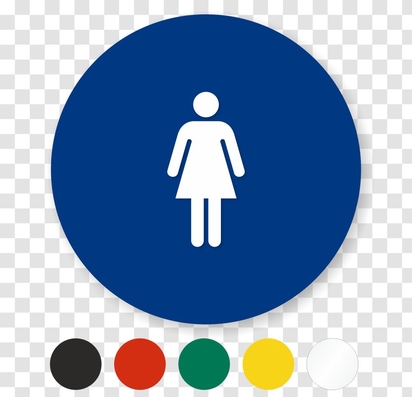 Unisex Public Toilet Bathroom Sign - Ada Signs Transparent PNG
