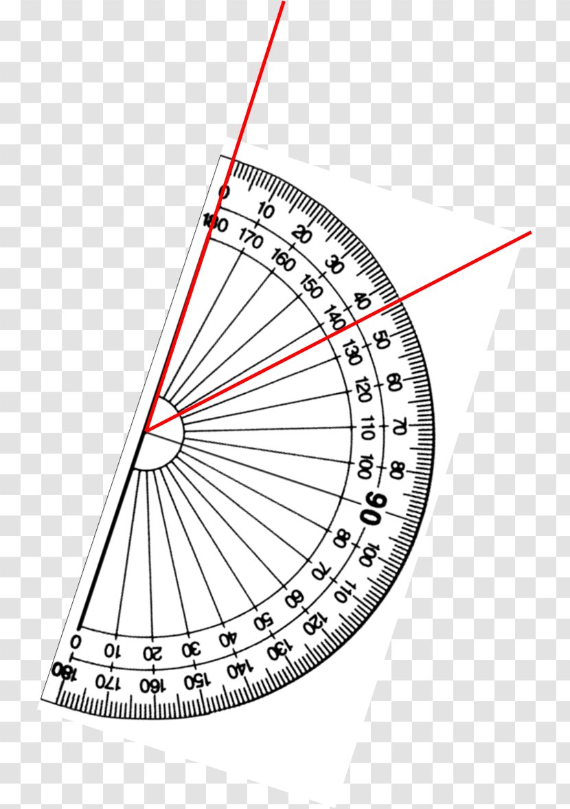 Geometry Clip Art - Area - Protractor Transparent PNG