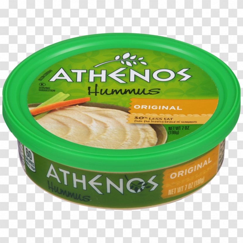Houmous Athenos Original Hummus Hummus, Greek Style - Oasis Mediterranean Cuisine - 7 Oz CuisinePickle Spear Transparent PNG