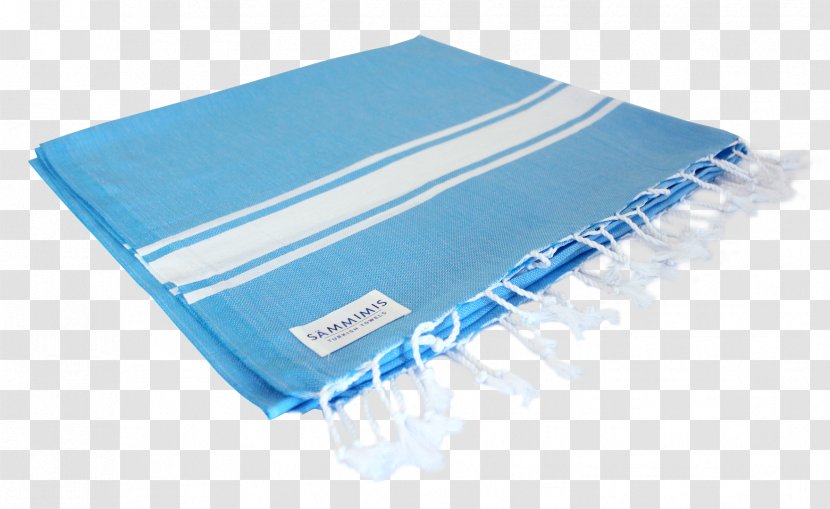 Blue Turquoise Textile Teal - Towel Transparent PNG