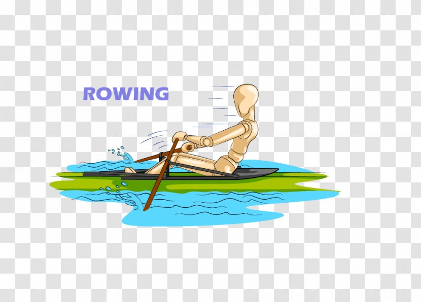 Boat - Vehicle - Rowing Transparent PNG