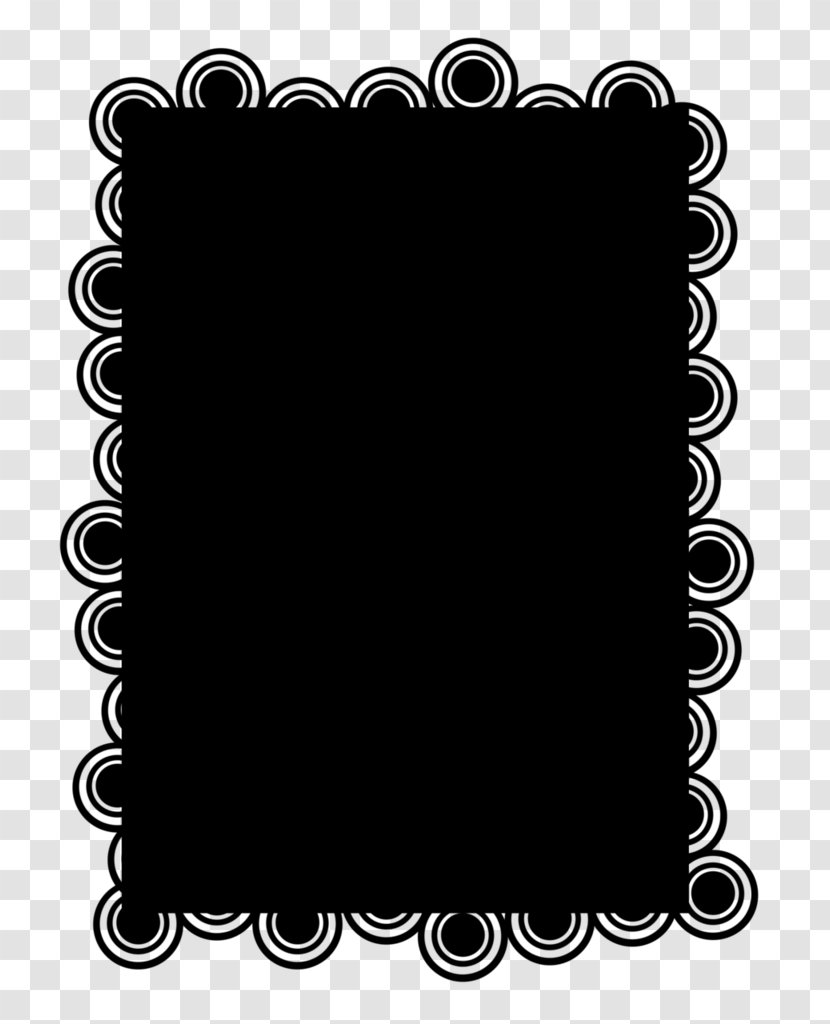 Picture Frames White Rectangle Pattern - Text - Clipping Mask Transparent PNG