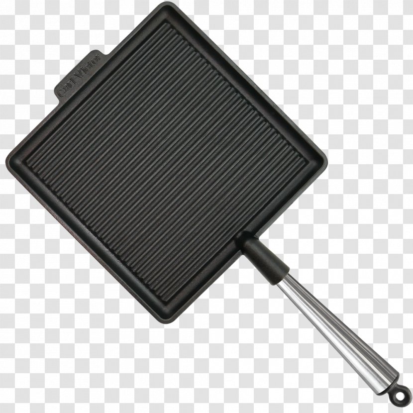 Cast Iron Frying Pan Barbecue Stainless Steel - Polytetrafluoroethylene - Top Transparent PNG