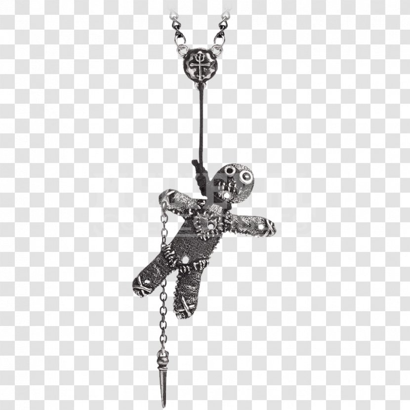 Charms & Pendants Necklace Voodoo Doll Jewellery Pewter Transparent PNG