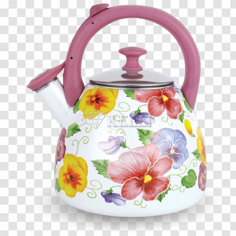 Kettle Teapot Cooking Ranges Vitreous Enamel - Cartoon Transparent PNG