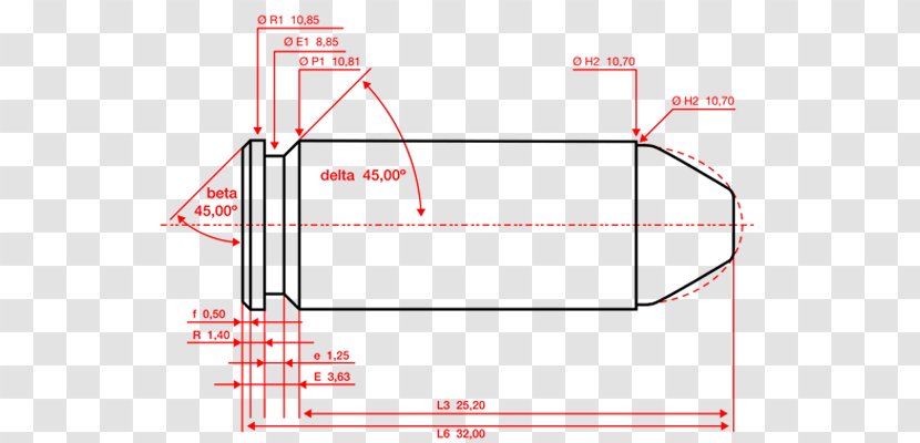 Line Angle - Triangle - 10mm Auto Transparent PNG