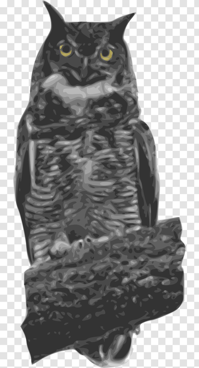 Great Horned Owl Bird Clip Art Transparent PNG