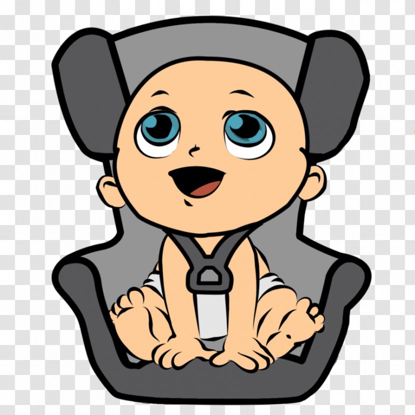 Car Seat Child Safety Clip Art - Vehicle - Qc Cliparts Transparent PNG
