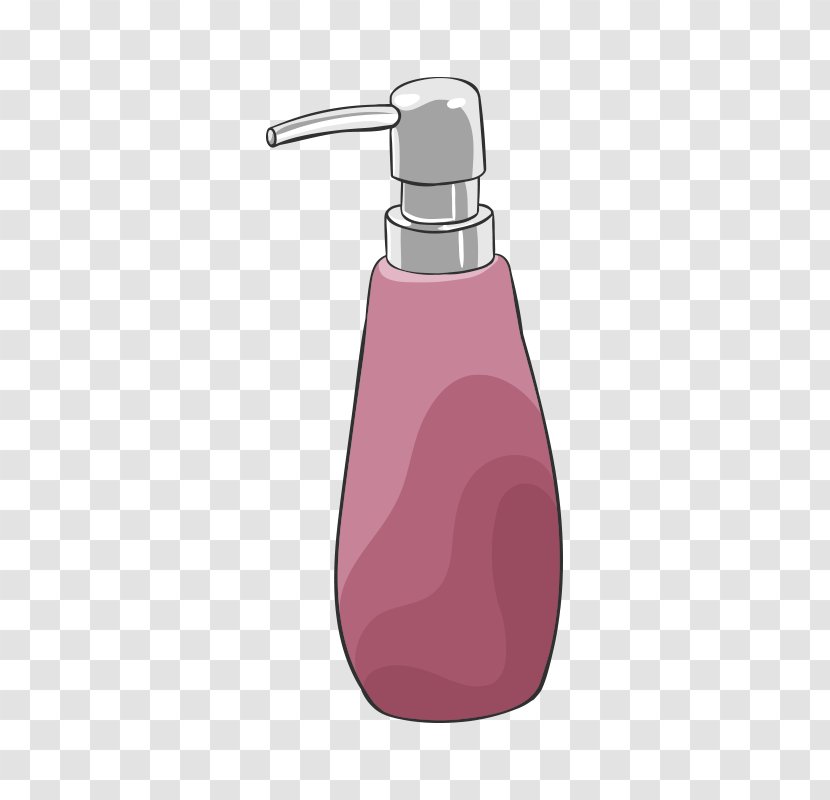 Soap Dispenser Bottle Purple - Frame - Barbershop,Barber Tools Transparent PNG
