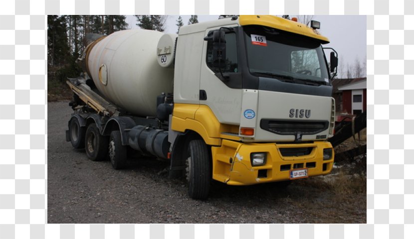 Commercial Vehicle Heavy Machinery Cement Mixers Iveco Stralis - Asphalt - Concrete Truck Transparent PNG