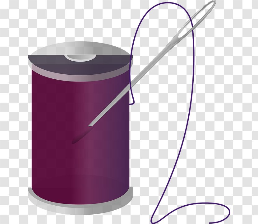 Clip Art - Purple - Bobbin Transparent PNG