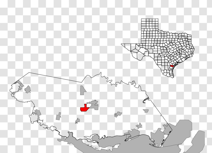 Gregory Ingleside Portland Lakeside Sinton - Area - Texas County Map Locator Transparent PNG
