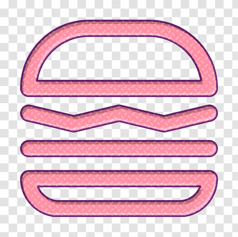 Burger Icon Swimming Pool Icon Transparent PNG