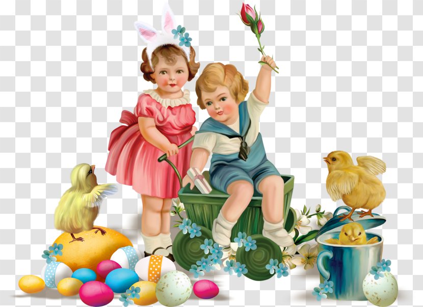 Easter Postcard - Godparent Transparent PNG