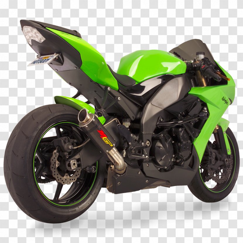 Kawasaki Tomcat ZX-10 Exhaust System Ninja ZX-10R Motorcycle - Hardware Transparent PNG