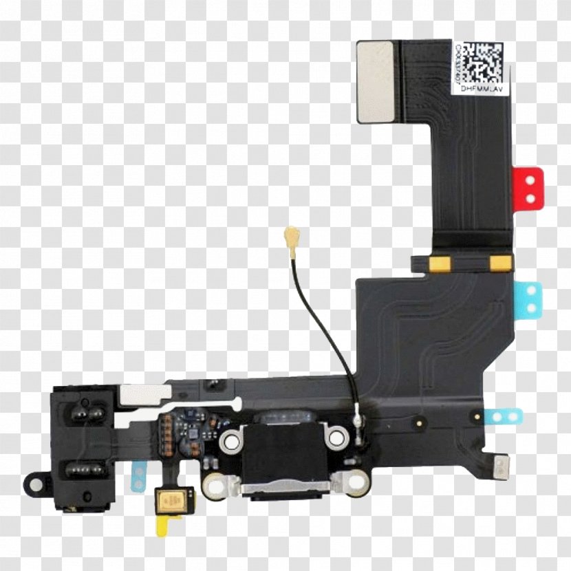 IPhone 5s Battery Charger Lightning Dock Connector - Electronic Component - Flex Transparent PNG