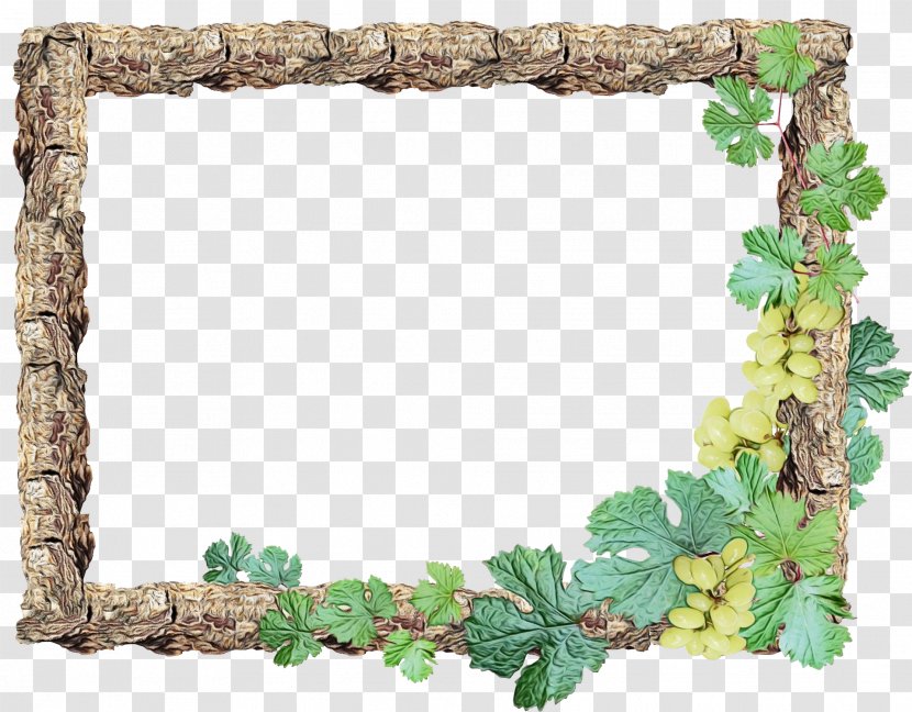 Background Watercolor Frame - Interior Design - Plant Transparent PNG