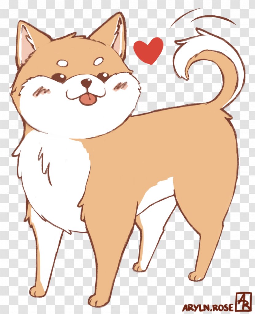 Shiba Inu Dog Breed Whiskers Clip Art Pet - Cat - Doge Transparent PNG