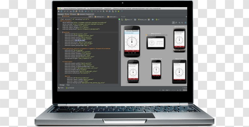 Android Studio IntelliJ IDEA Integrated Development Environment Mobile App - Technology - Retouching Transparent PNG