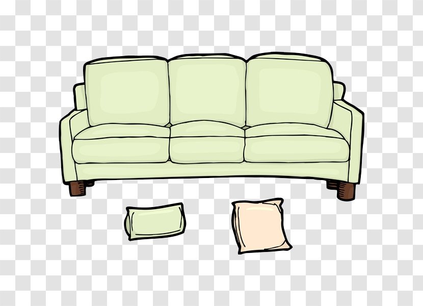 Couch Photography Clip Art - Royaltyfree - Sofa Cushion Transparent PNG