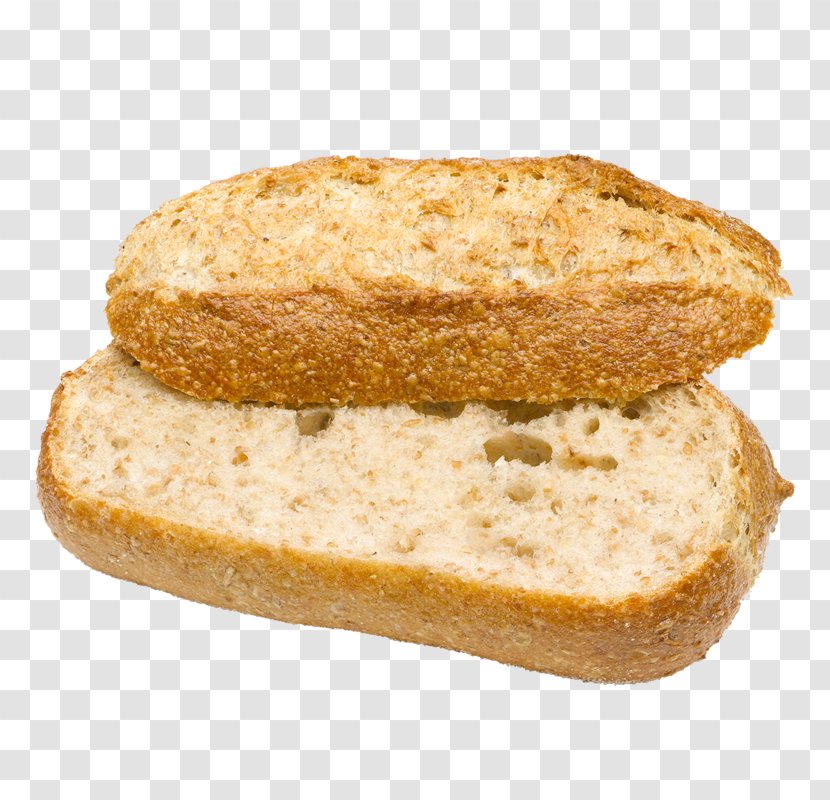 Zwieback Rye Bread Soda Toast Brown - Whole Grain - Home Baked Transparent PNG