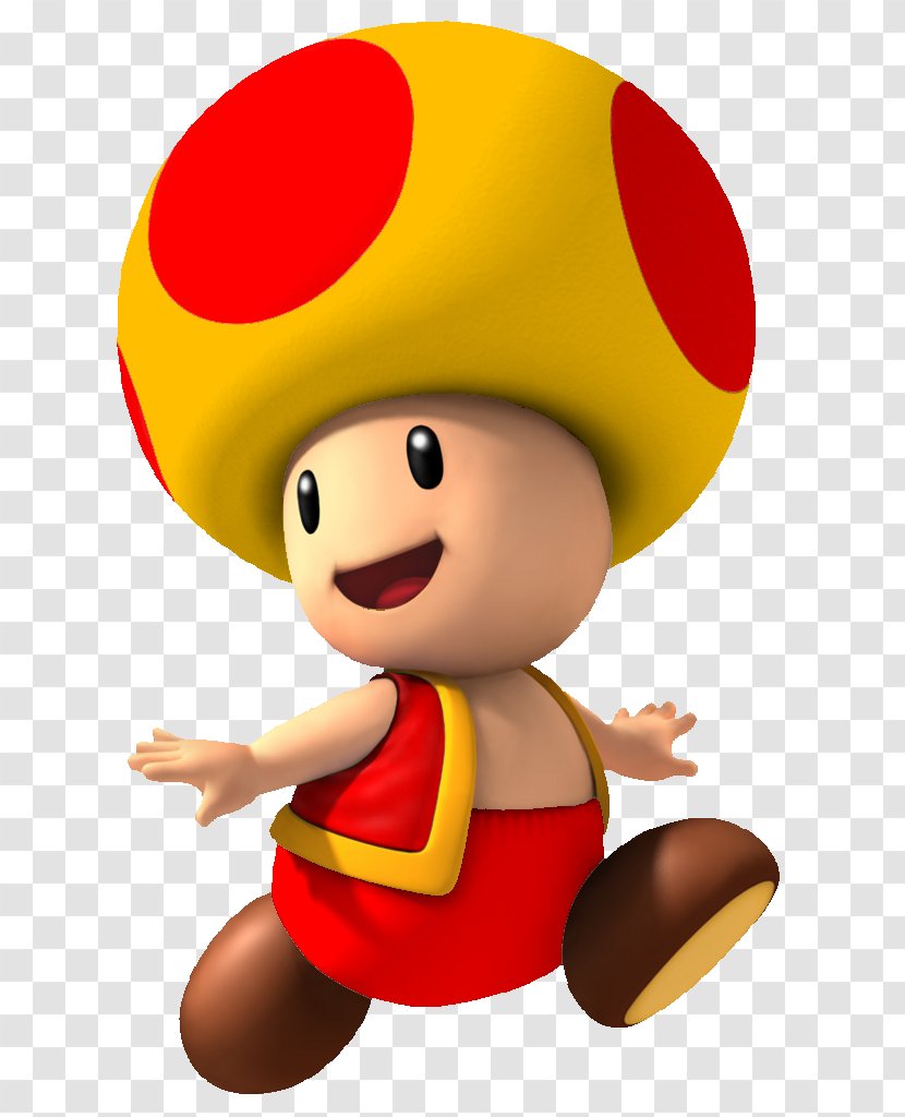 New Super Mario Bros. Wii Toad - Child - Birthday Transparent PNG
